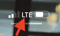 Phone with WiFi turned off